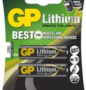 Lithiové baterie GP - 8 kusů