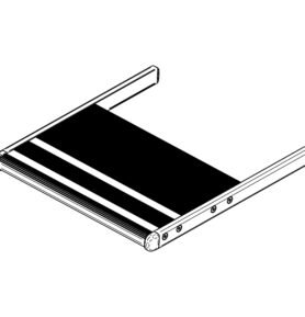 Kompletní schůdek Thule Slide-Out Step G2 Ducato 12V 400