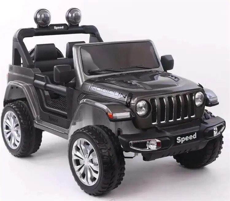Elektrické autíčko Jeep Wrangler Rubicun lakované černé