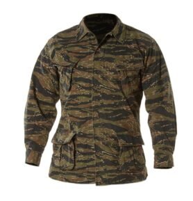 Blůza VINTAGE VIETNAM FATIGUE TIGER STRIPE GREEN vel. 3XL