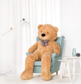 Velký plyšový medvěd Classico 190 cm světle hnědý