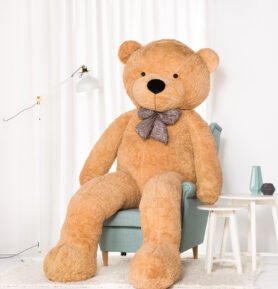 Velký plyšový medvěd Classico 270 cm světle hnědý