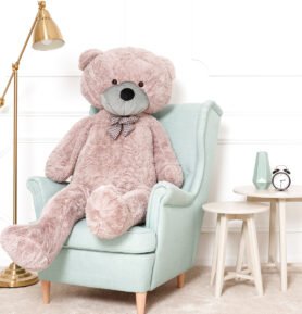 Velký plyšový medvěd Classico 160 cm šedý