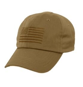 ROTHCO čepice baseball TACTICAL OPERATOR vlajka US COYOTE