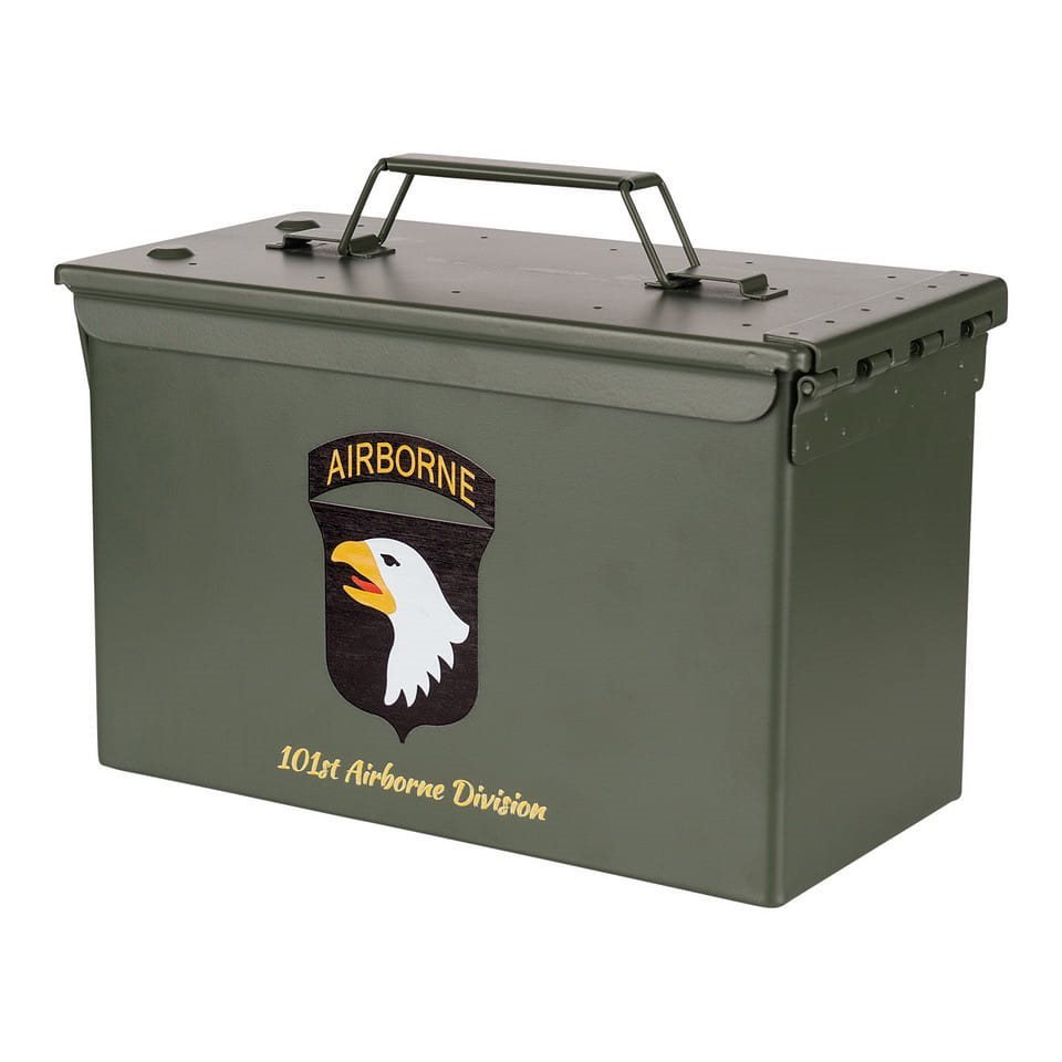 FOSCO bedna na munici CAL.50 101st Airborne ZELENÁ