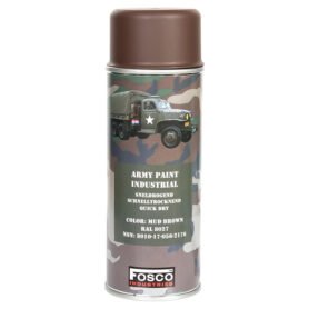 FOSCO barva ARMY ve spreji 400ml RAL 8027 HNĚDÁ