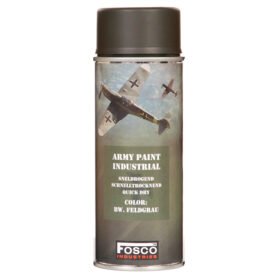 FOSCO barva ARMY ve spreji 400ml RAL 6006 BW ŠEDÁ FELDGRAU