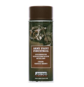 FOSCO barva ARMY ve spreji 400ml SERVICE BROWN