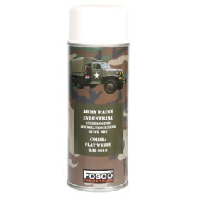 FOSCO barva ARMY ve spreji 400ml RAL 9010 BÍLÁ