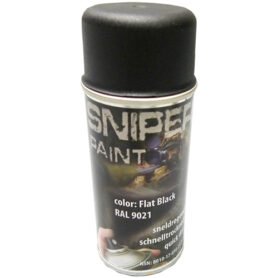 FOSCO barva ARMY ve spreji 150ml RAL 9021 / MATNÁ ČERNÁ