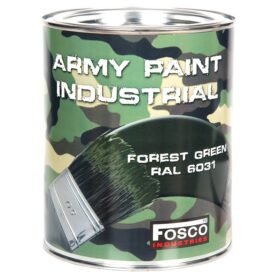 FOSCO barva ARMY nátěrová 1l RAL 6031 ZELENÁ LESNÍ
