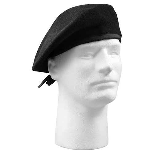 Baret US ČERNÝ vel. 56