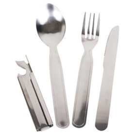 ROTHCO příbor DELUXE 3 díly NEREZ + otvírák