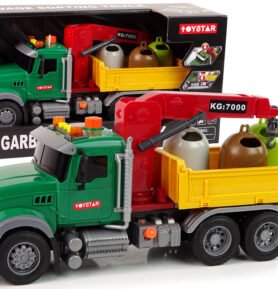 Autojeřáb na kontejnery tříděných odpadů