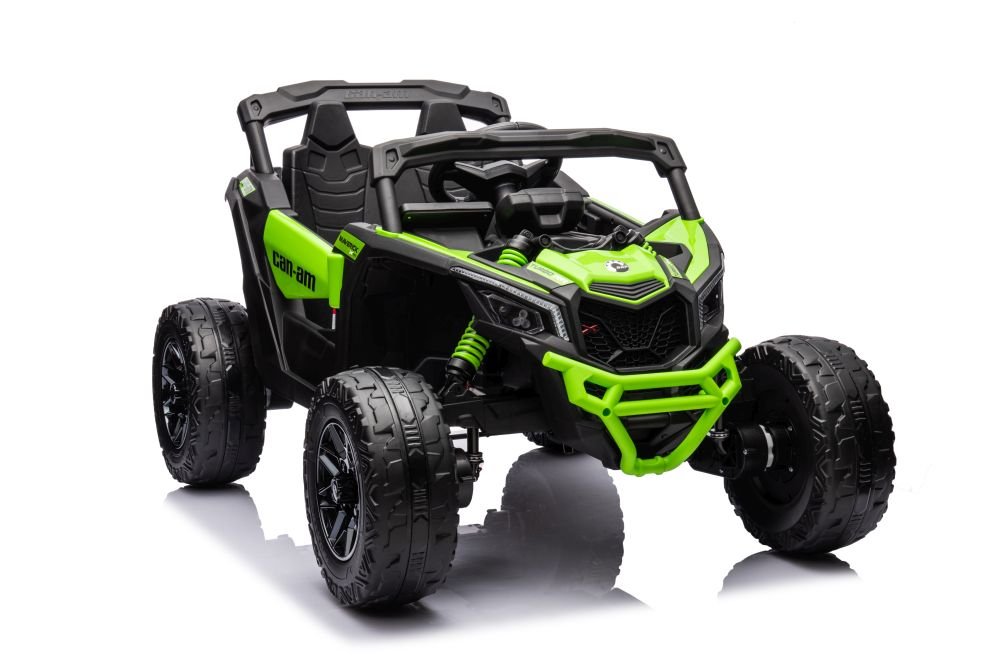 Elektrické autíčko Buggy Maverick Can-Am 4x200W 24V LCD MP4 zelené lakované