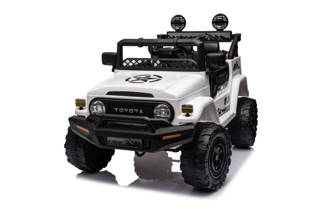 Elektrické autíčko Toyota FJ 4x4 bílé