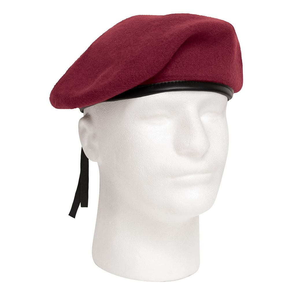 Baret US ULTRA FORCE VÍNOVÝ vel. 62