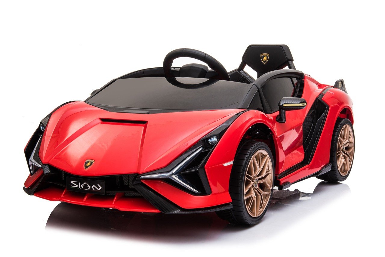 Elektrické autíčko Lamborghini SIAN červené