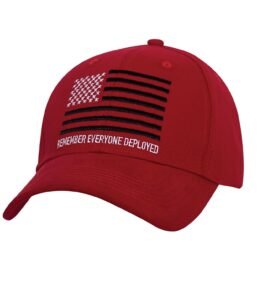 ROTHCO čepice R.E.D. baseball ČERVENÁ