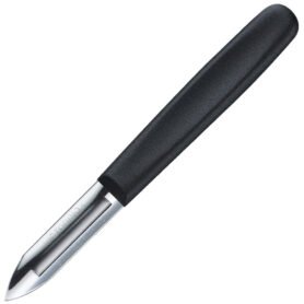 VICTORINOX škrabka s plastovou střenkou pro praváky ČERNÁ