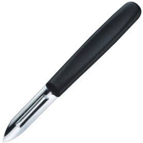 VICTORINOX škrabka s plastovou střenkou oboustranná ČERNÁ