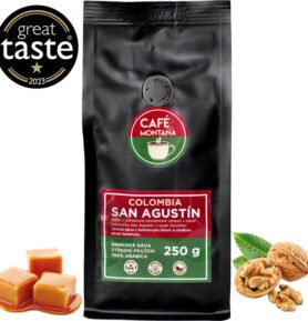 Café Montaña Colombia San Agustín, zrnková káva Velikost balení: 250g