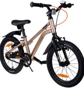 RoyalBaby Dětské kolo 16" zlaté