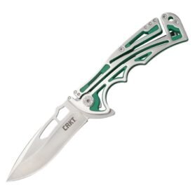 CRKT nůž zavírací NIRK TIGHE hladké ostří ZELENÝ