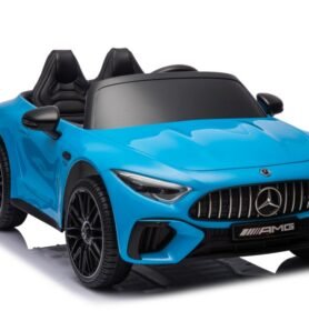 Elektrické autíčko Mercedes AMG SL63 24V 2x200W lakované modré