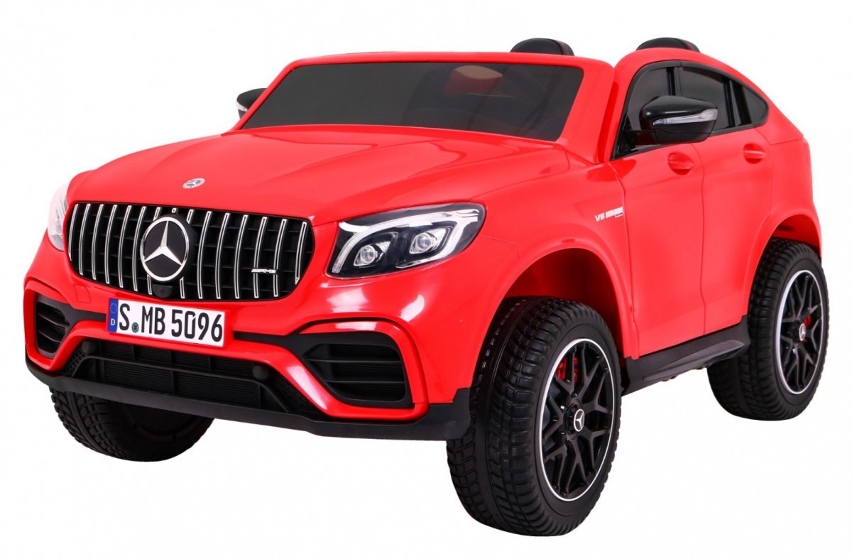 Elektrické autíčko Mercedes GLC 63S 4x4 MP4 dvoumístné červené