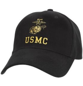 ROTHCO čepice USMC baseball ČERNÁ