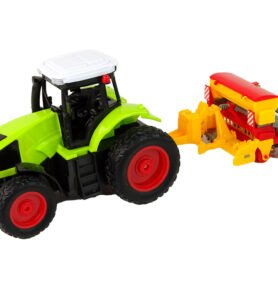 Zemědělský traktor s lisem R/C 1:16 Zelený