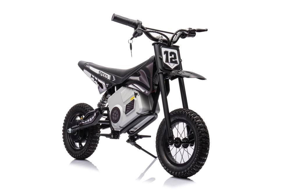 Dětská elektrická motorka Cross 350W 36V černá