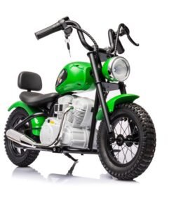 Elektrická motorka A9902 36V 350W zelená