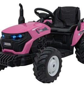 Dětský elektrický traktor GROW 1804 24V růžový