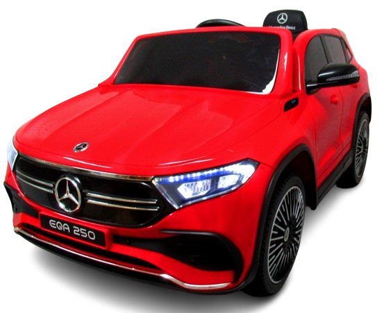 Elektrické autíčko Mercedes EQA 250 červené