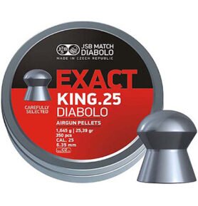 JSB MATCH DIABOLO diabolky JSB EXACT KING 6,35 mm 350 ks