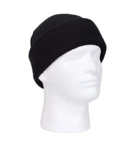ROTHCO čepice pletená AKRYL US ČERNÁ