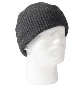ROTHCO čepice pletená AKRYL US TMAVĚ ŠEDÁ