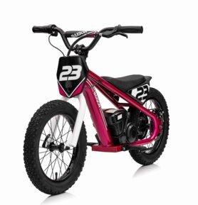 Dětské elektrické vozítko Motorka BAIGOR 23 PRO růžová