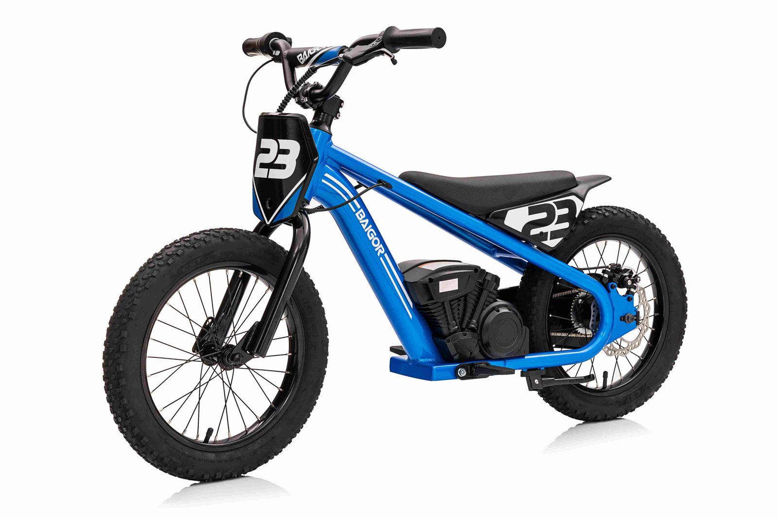 Dětské elektrické vozítko Motorka BAIGOR 23 PRO modrá