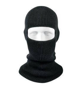 ROTHCO kukla s otvorem pletená US ČERNÁ