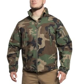 Bunda CONCEALED CARRY softshell WOODLAND vel. M