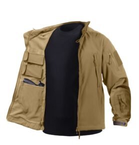 Bunda CONCEALED CARRY softshell COYOTE BROWN vel. XL