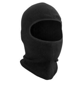 ROTHCO kukla POLAR jeden otvor FLEECE ČERNÁ