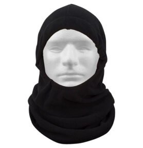 ROTHCO kukla POLAR jedna díra FLEECE ČERNÁ