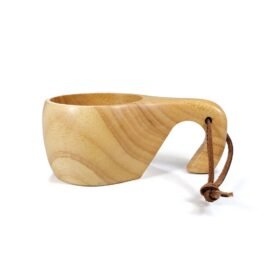 Origin Outdoors hrnek KUKSA 200 ml s uchem DŘEVĚNÝ