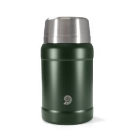 Origin Outdoors termoska na jídlo OUTDOOR s lžící ZELENÁ