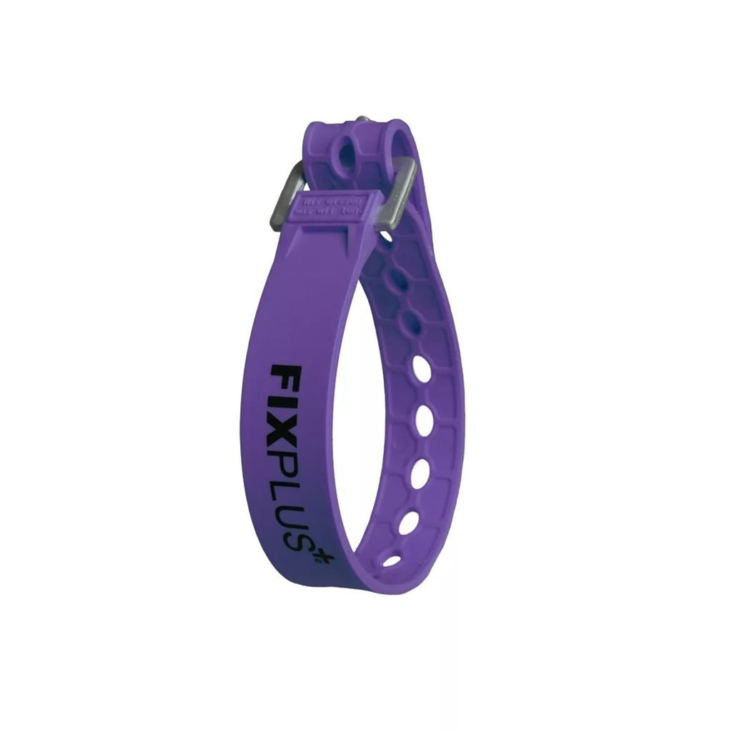 Pásek stahovací gumový FIXPLUS 35 cm FIALOVÝ