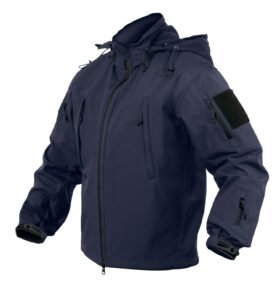 Bunda CONCEALED CARRY softshell MODRÁ vel. 3XL